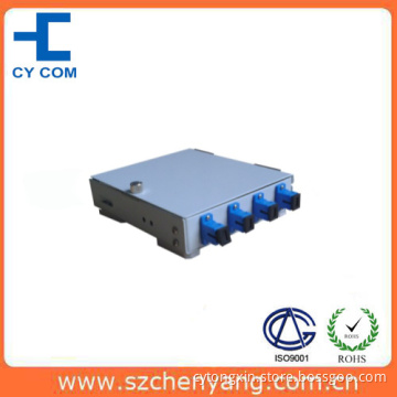 Fiber Optic FTTH Customer Terminal Box (Metal Shell, 4 port)
